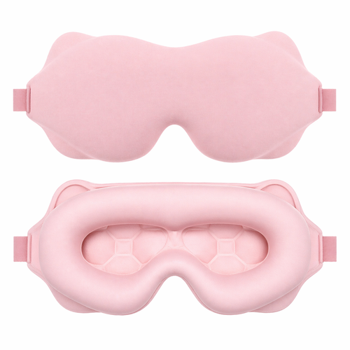 Masque de sommeil 3D ergonomique - obscurité totale sans pression - noir - Elite Bag